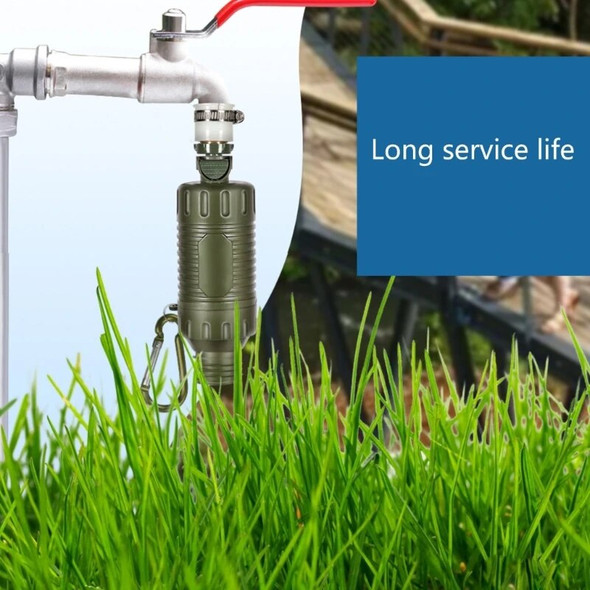 Straw Hiking Water Filter, 0.01μm Camping Mini Water Purifier