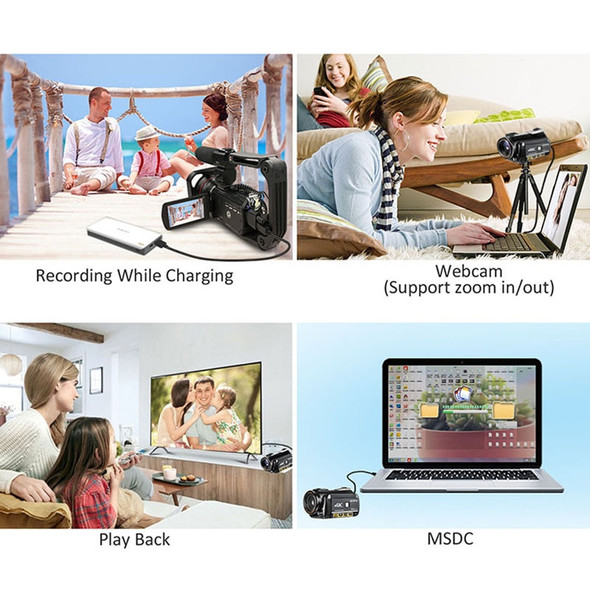 Video Camera 4k Digital Camcorder Professional, Ordro Ac3 Youtube Video Camera 4k Digital Camcorder Professional, Ordro Ac3 Youtube