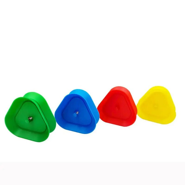 4pcs/set Triangle Shaped Hands-Free Playing Card Holder Board Game Poker Seat