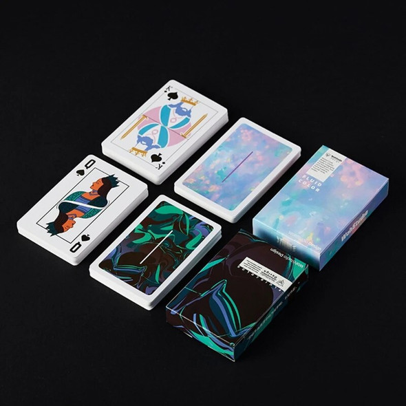 New Playing Cards Plastic Poker Game Deck Pokers Pack Magic Waterproof Card Gift Collection Gambling Board Game