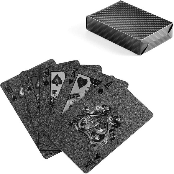 Waterproof Plastic PVC Sets Golden Magic Tricks Poker Cards Sets Creative Box-packed 54sheets/set