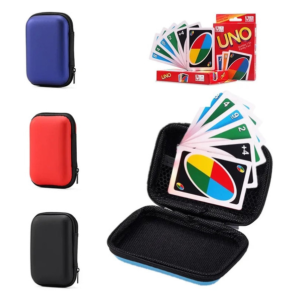 1 Pc Card Playing Games Fun Board Game Cards Kids Toys Gift Box Multiplayer Gathering Entertainment Card Storage Box