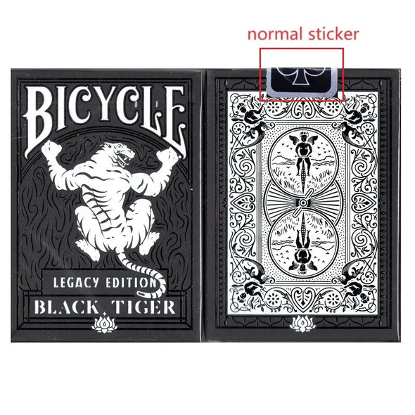 Bicycle Black Tiger Legacy Edition Playing Cards Ellusionist Deck USPCC Collectible Poker Magic Card Games Magic Tricks Props