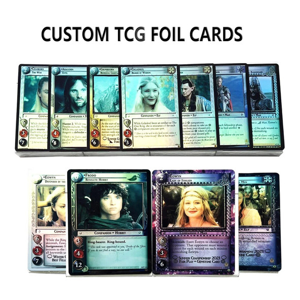 FOIL Custom Cards Black Core Proxy Paper Judge TCG/MGT Kaladesh/ZNE/(Retro Frame) DMR TOP Quality Playing Card Board Games DCI