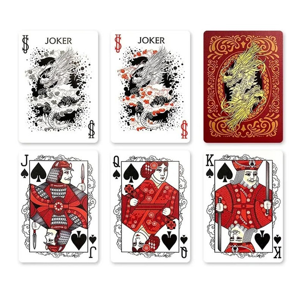 Bicycle Dragon Red Playing Cards Deck Magic Card Games Magic Tricks