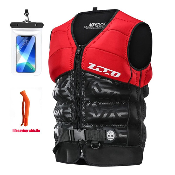 New Adult Children Swimming Neoprene Lifejacket Professional Water Sports Buoyancy Vest Surfing Kayak Fishing Safety Lifejacket