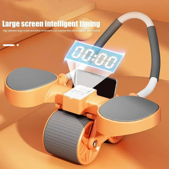 Muscles Trainer Fitness Abdominal Roll Ab Automatic Wheel Rebound Exercise Roller Home Push-up Muscles Trainer Fitness Abdominal Roll Ab Automatic Wheel Rebound Exercise Roller Home Push-up
