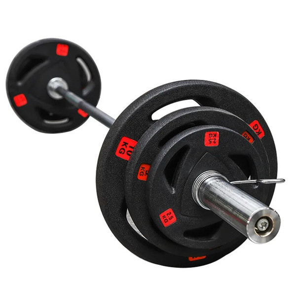 MIYAUP Large Hole 5cm Austrian Pole Counterweight Piece Weightlifting Fitness Exercise Equipment Weight Disk