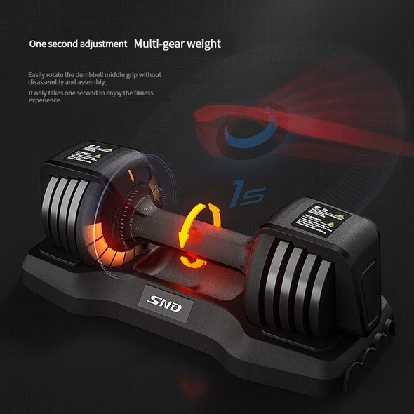 Adjustable Dumbbell Fitness Men's Pure Iron Intelligent All-In-One Women's Yaling Suit 12.5/25 Pounds