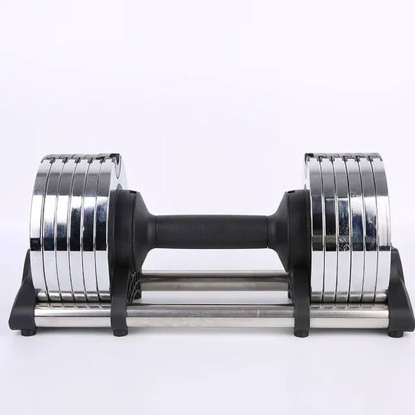 MIYAUP Fitness Environmental Protection Stainless Steel Material Solid Weight Adjustable Men's Dumbbell