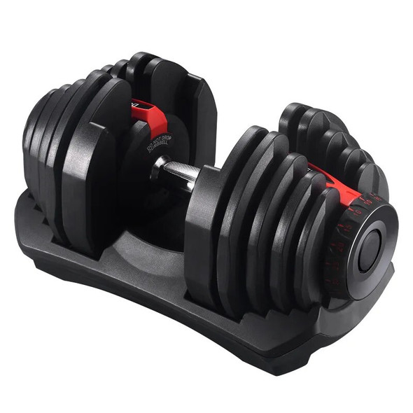 Popular 40kg/90lb Adjustable Dumbbell Set Fast Automatic Intelligent Dumbbell Household Fitness Equipment Set