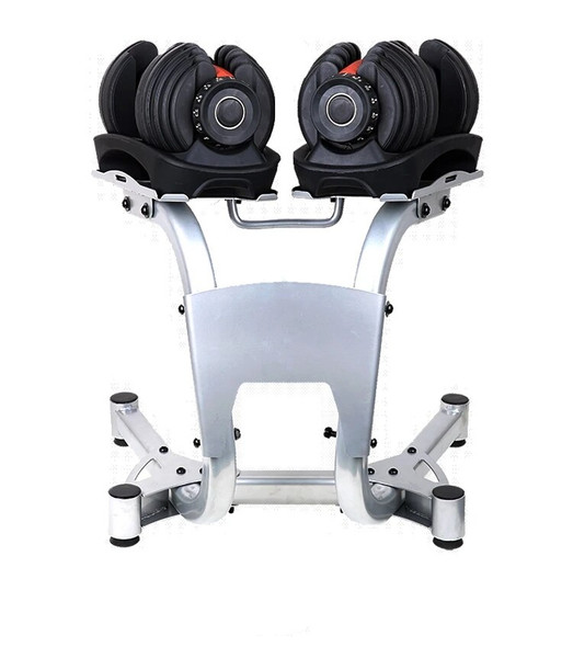 Popular 40kg/90lb Adjustable Dumbbell Set Fast Automatic Intelligent Dumbbell Household Fitness Equipment Set