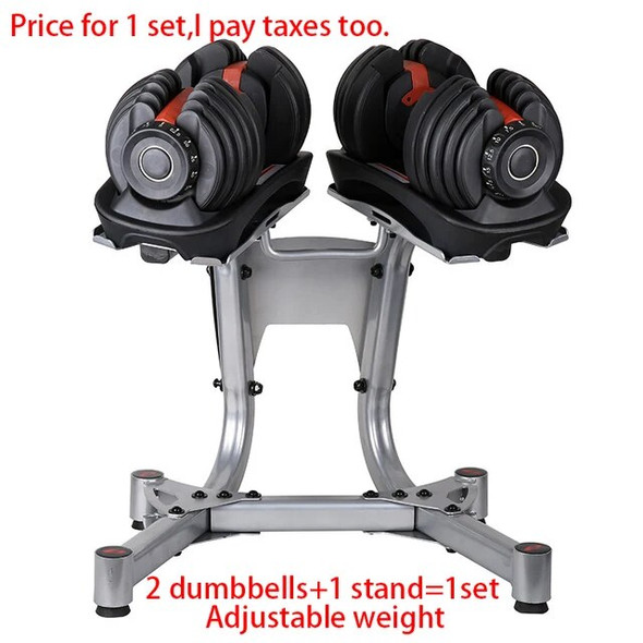 MIYAUP New Environmental Protection Top Grade Gym Special Hexagonal Rubber Commercial Adjustable Dumbbell
