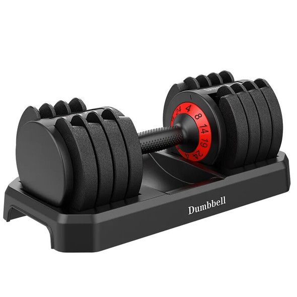 Gym Commercial Men's Smart Quick Adjustable Weight Dumbbell Household Portable Fitness Equipment Gym Commercial Men's Smart Quick Adjustable Weight Dumbbell Household Portable Fitness Equipment