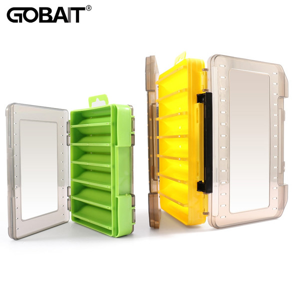 Fishing Lure Boxes Tackle Box Large Storage Double Sided Open Case Compartments Container Baits Gear Accesorios Set Pesca Tool