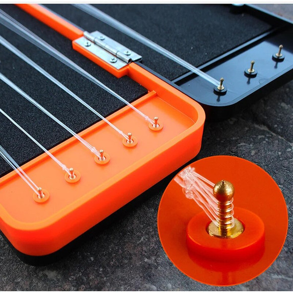 32/37/45CM Multi-layer Carp Fishing Tackle Box Zig Chod Stiff Hair Rig Storage Box Case Fishing Line Hook Accessory Anti-slip