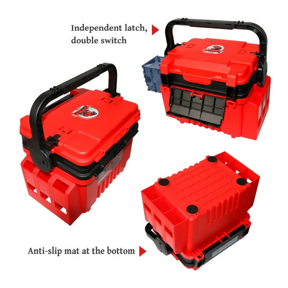 ILURE Large Multifunction Double Layer Fishing Tackle Box The Tools To Receive Sea Fishing Box Fishing Accessories Storage Box ILURE Large Multifunction Double Layer Fishing Tackle Box The Tools To Receive Sea Fishing Box Fishing Accessories Storage Box
