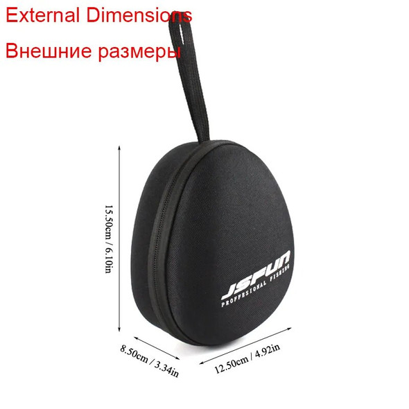 Portable EVA Fishing Reel Bag Protective Case Cover for Drum/Spinning/Raft Reel Fishing Pouch Bag Fishing Accessories PJ74 Portable EVA Fishing Reel Bag Protective Case Cover for Drum/Spinning/Raft Reel Fishing Pouch Bag Fishing Accessories PJ74