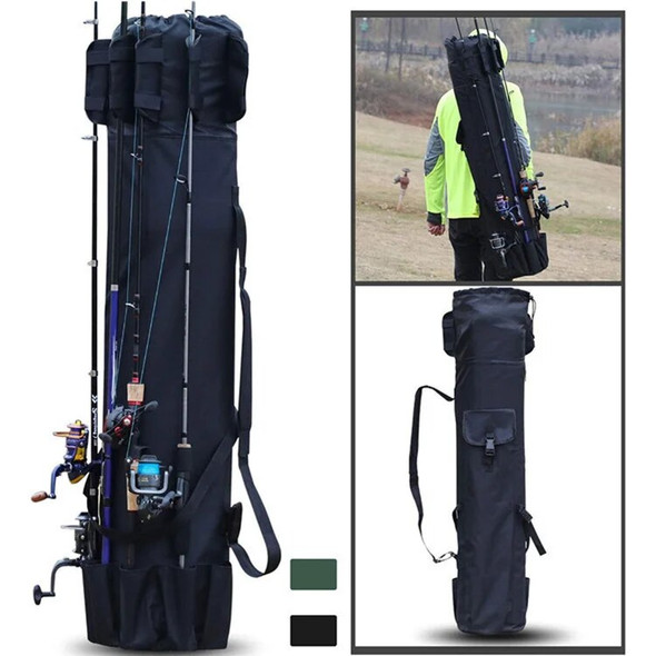 fishing Cylinder outdoor bag multifunctional fishing rod bag sea fishing gear storage bag