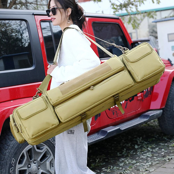 120cm Portable Fishing Rod Bags Carrier 2 Layer Fishing Pole Tools Storage Handbag Case Fishing Gear Fishing Accessories X418G