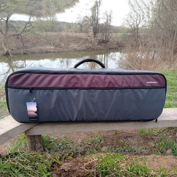 Fly Fishing Rod and Reel Travel Case Gear Bag Hold up to 4 Fishing Rods