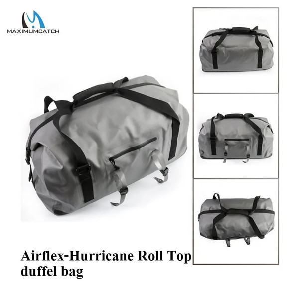 Maximumcatch Airflex 100% Multifunction Waterproof Fishing Bag Polyurethane Roll Top Duffel Bag