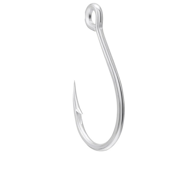 Original Mustad 10121 High Carbon Steel Hook Barbed Hook Jigbait Soft Lure Hooks Sea Fishing Striped Bass Snakehead fish hooks
