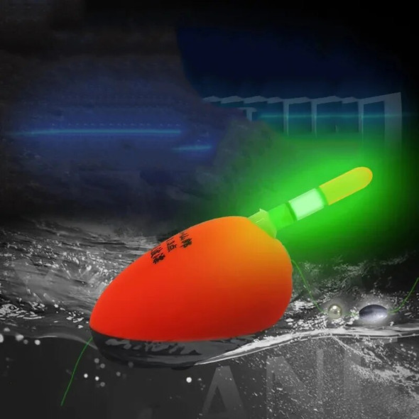 Smart Led Electronic Float Set Fish Bite Automatically Remind Color Change Night Fishings Tackle Buoy Fishing Goods