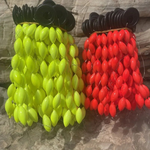 1500set Fluorescent Red Fishing Seven-star Float Drift Floating Flutuador ascesorios pesca buoy ловильный поплавок 부표를 인양하다