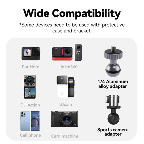 Motorcycle Bicycle Rail Mount Clamp | Gopro 10 Accessories Motorcycle Motorcycle Bicycle Rail Mount Clamp | Gopro 10 Accessories Motorcycle