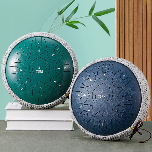 Steel Tongue Drum 14 Inch 19 Notes C Key Music Drum 12 Inch 17 Notes C Key Ethereal Drum Yoga Meditation Percussion Instrument