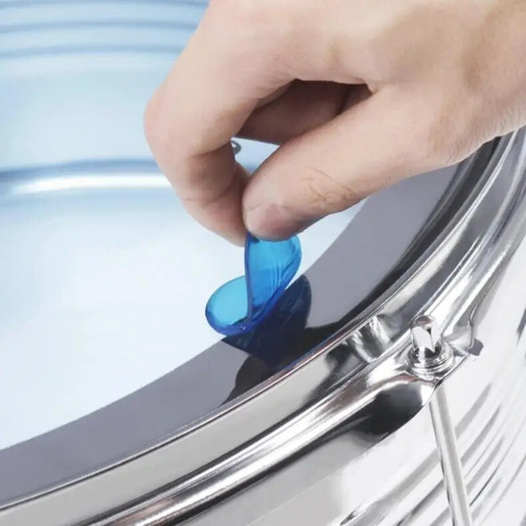 12pcs/set Drum Mute Pad Transparent Silicone Jazz Snare Drum Muffler 3 Colors Optional