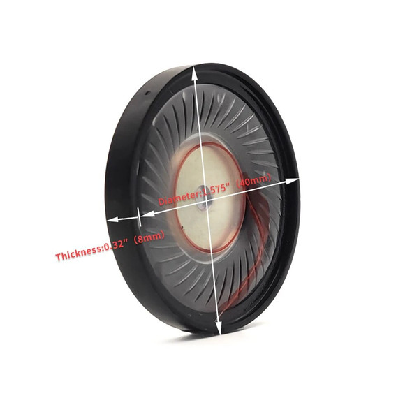 40mm Headphone Speaker Driver 32ohm for Bose QC25 QC15 QC35 QC2 QC3 AE2 OE2 Studio Razer Marshall Replacement Parts 40mm Headphone Speaker Driver 32ohm for Bose QC25 QC15 QC35 QC2 QC3 AE2 OE2 Studio Razer Marshall Replacement Parts