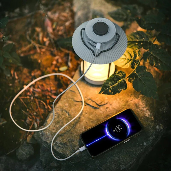Naturehike Retro Portable Camping Lantern 4000mAh Outdoor Vintage Camp Lamp 4 Lighting Modes Tent Light For Hiking Climbing Yard