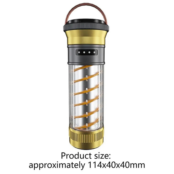 4PCS XPG Camping Flashlight Stepless Dimming LED Work Light for Outdoor Travel Hiking