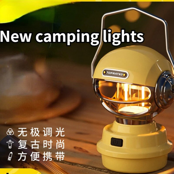 New Outdoor LED Charging Campsite Tent Camping Atmosphere Retro Camping Light Portable Camping Light camping tools