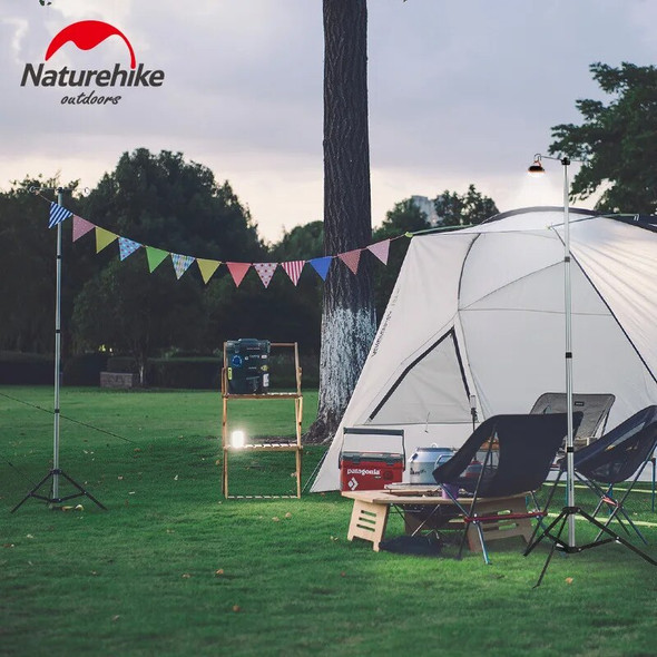 Naturehike Outdoor Portable Aluminum Alloy Telescopic Light Stand Can Lift Camp Lighting Bracket Camping Tent Lighting Bracket Naturehike Outdoor Portable Aluminum Alloy Telescopic Light Stand Can Lift Camp Lighting Bracket Camping Tent Lighting Bracket