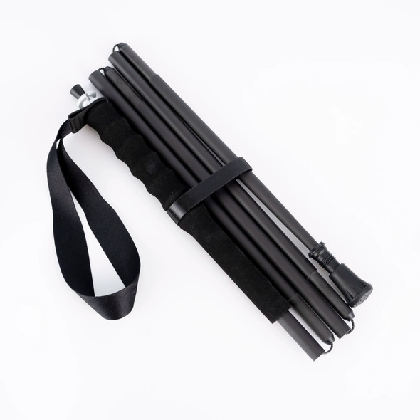 Ultra light 5-Section Folding carbon fiber Trekking poles Hiking Camping walking Sticks