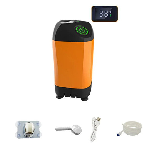 Outdoor Camping Shower Portable Electric Shower Pump IPX7 Waterproof & Digital Display for Camping Equipment Hiking Travel Beach