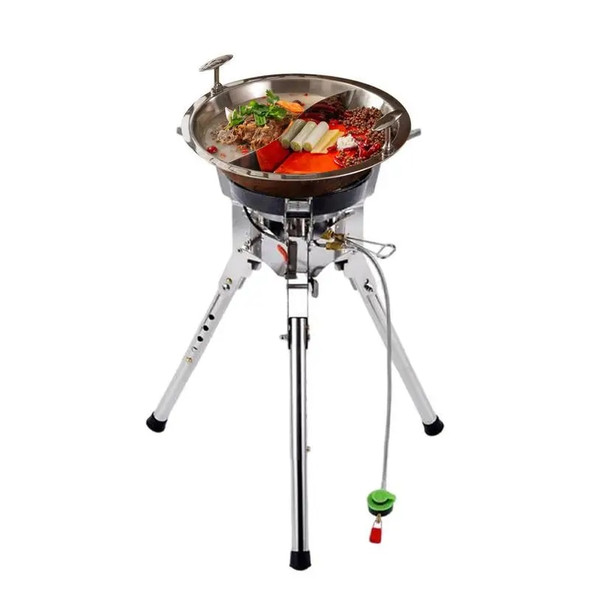 BRS-69/BRS-69A Camping Gas Stove Outdoor High Power Windproof Stove Portable Stove Adjustable Heights Outdoor camping BBQ Tool