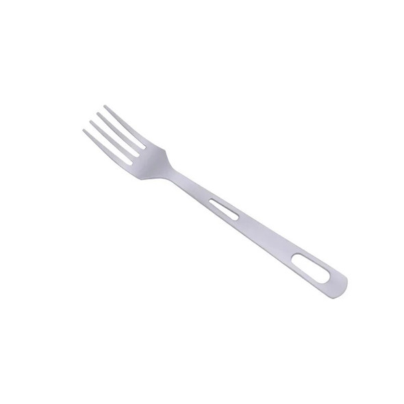 Titanium Camping Cutlery Outdoor Portable Ultralight Knife Fork Spoon Tableware Kit Family Hiking Travel Flateware Set 2024 New