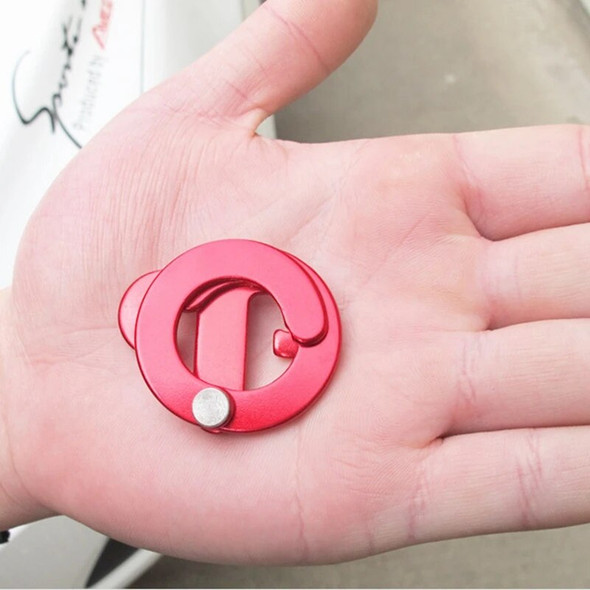 1PC Outdoor Camping Aluminum Rope Hanger O type Paracord Rope Buckle Travel Kit Survival Buckle Circular automatic buckle