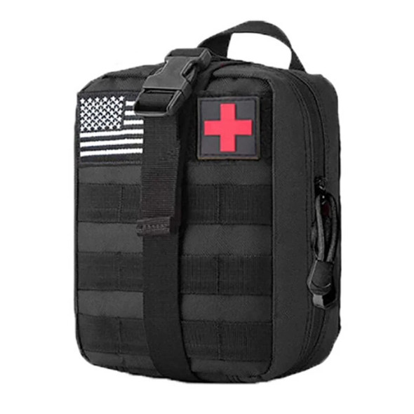 Survival First-aid Kit for Travel, Tactical Waist Pack, Climbing and Camping Accessories, Medical Emergency Kits, Defense Equipm