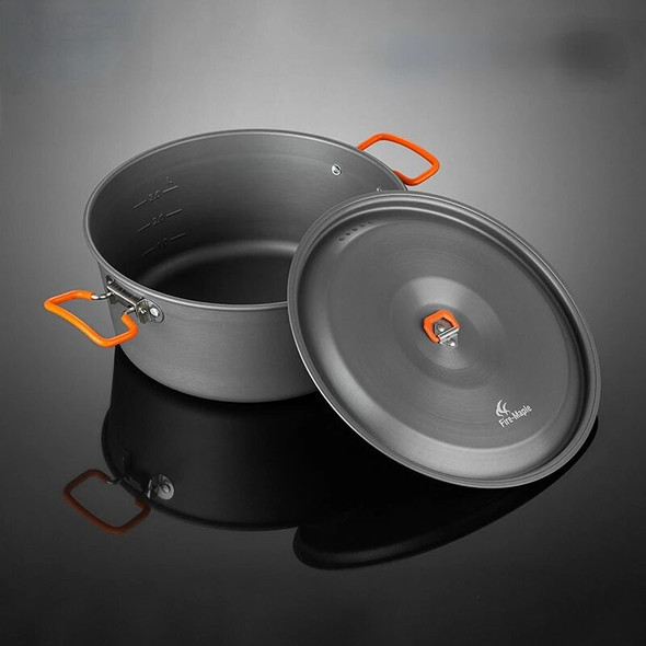 Camping Cookware Outdoor Tableware Pot Tourist Portable Folding Kettle Pan Kit Travel Hiking Picnic Supplies