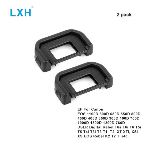 LXH EF Eyecup Eyepiece Viewfinder For Canon 1100D 650D 550D 300D 100D