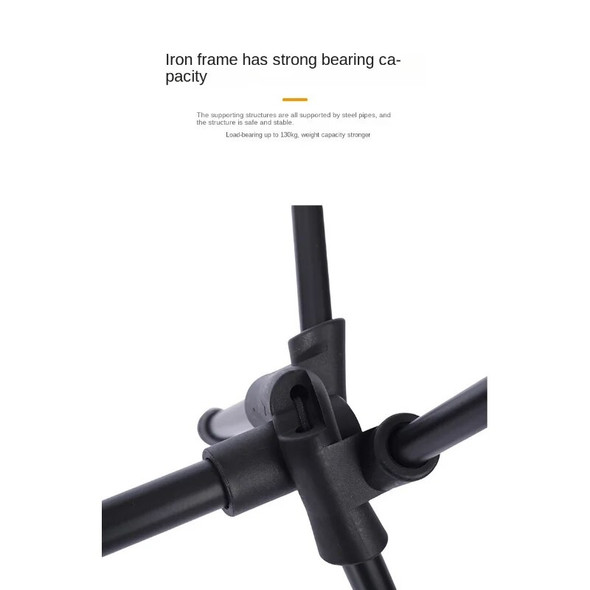 Portable Folding Fishing Chair Maximum Load Bearing 90kg Steel Pipe Reinforcement Comfortable Beach Chair Camping Chair