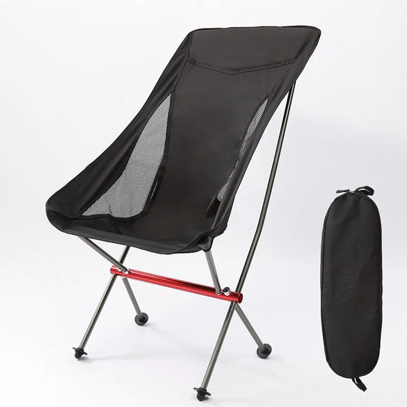 Portable Folding Camping Chair Outdoor Moon Chair Collapsible For Hiking Picnic Fishing Chairs Nature Hike Tourist Chair