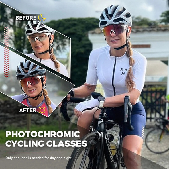 KAPVOE Photochromic cycling Sunglasses For Man Woman Outdoor Sports Bike Goggles Cycling Glasses MTB Bicycle glasses Eyewear KAPVOE Photochromic cycling Sunglasses For Man Woman Outdoor Sports Bike Goggles Cycling Glasses MTB Bicycle glasses Eyewear