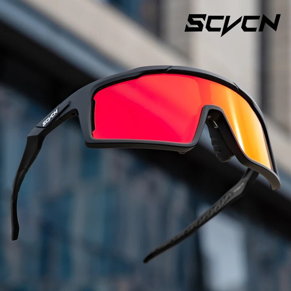 SCVCN Cycling Glasses Men Cycling Sunglasses UV400 Bicycle Eyewear MTB Outdoor Bike Goggles Woman Riding Driving Bicycle Glasses