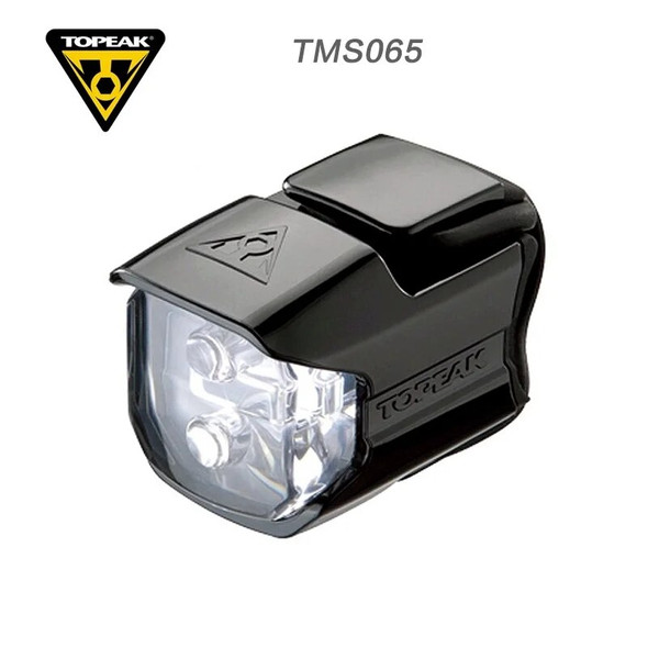 Topeak TMS065 WHITELITE / TMS066 REDLITE Bicycle Front Light Cycling Handlbar Mount Lamp Road Bike Rear Safety Lamp Flashlight